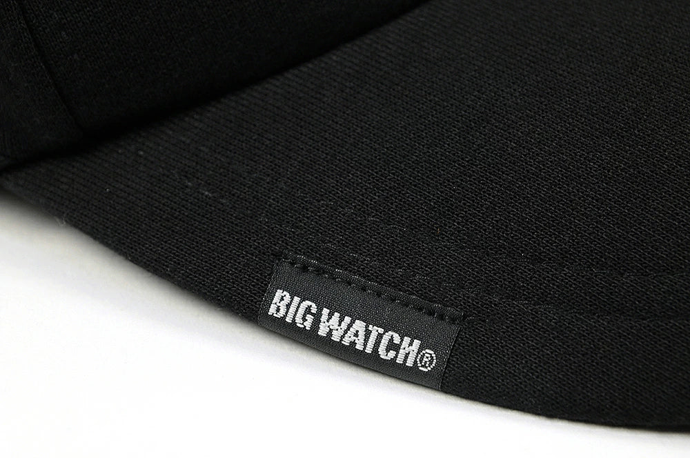 無地 コットンキャップ 黒 ロングつばVer CPR-03BN 春夏 秋冬