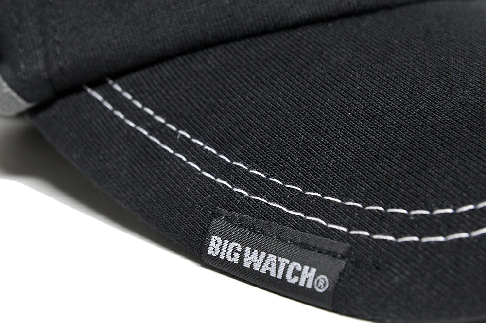 無地 ラウンド スウェットキャップ BIGWATCH 黒ブラックグレー ネイビー スポーツ CPR-03 春夏 秋冬