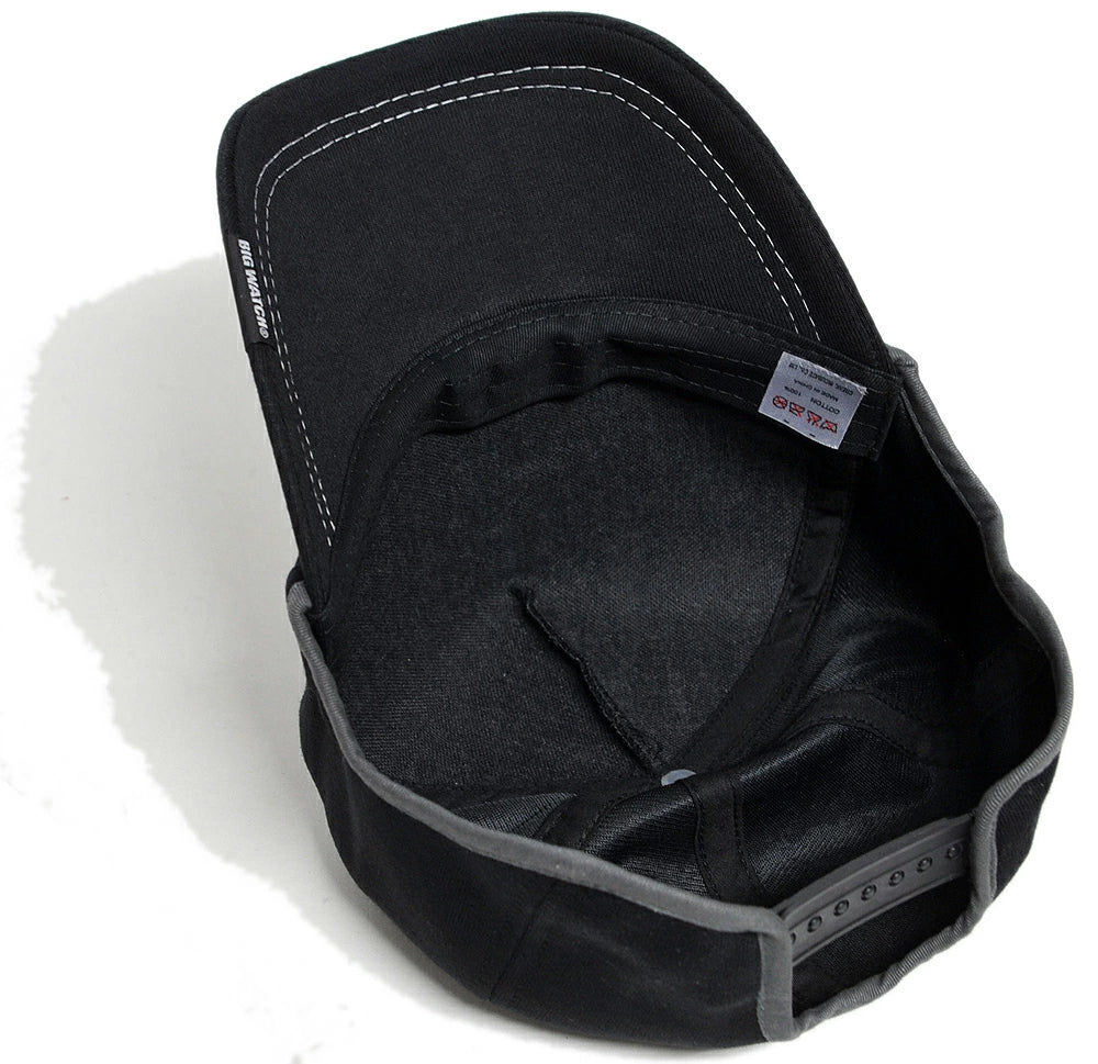 無地 ラウンド スウェットキャップ BIGWATCH 黒ブラックグレー ネイビー スポーツ CPR-03 春夏 秋冬