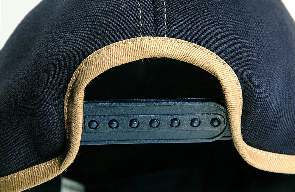 無地 ラウンド スウェットキャップ BIGWATCH つばロングVer ネイビー 紺 ビッグサイズ ビッグワッチ スポーツキャップ ウォーキング ランニング CPR-06N 春 夏 秋 UVケア