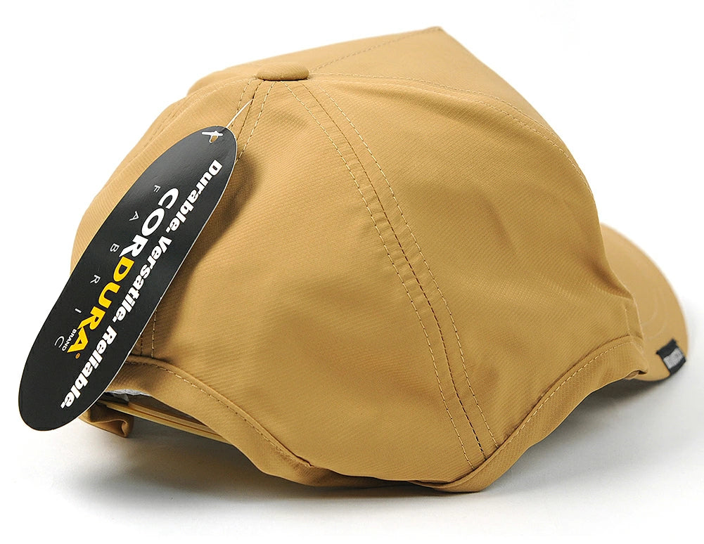 コーデュラナイロン ラウンド キャップ BIGWATCH正規品 ベージュ キャップ ビッグワッチ ゴルフ スポーツ ランニング 帽子 CPR-18 春 夏 秋 UVケア