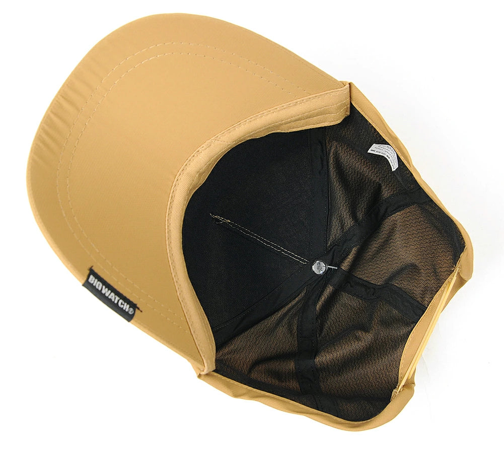 コーデュラナイロン ラウンド キャップ BIGWATCH正規品 ベージュ キャップ ビッグワッチ ゴルフ スポーツ ランニング 帽子 CPR-18 春 夏 秋 UVケア