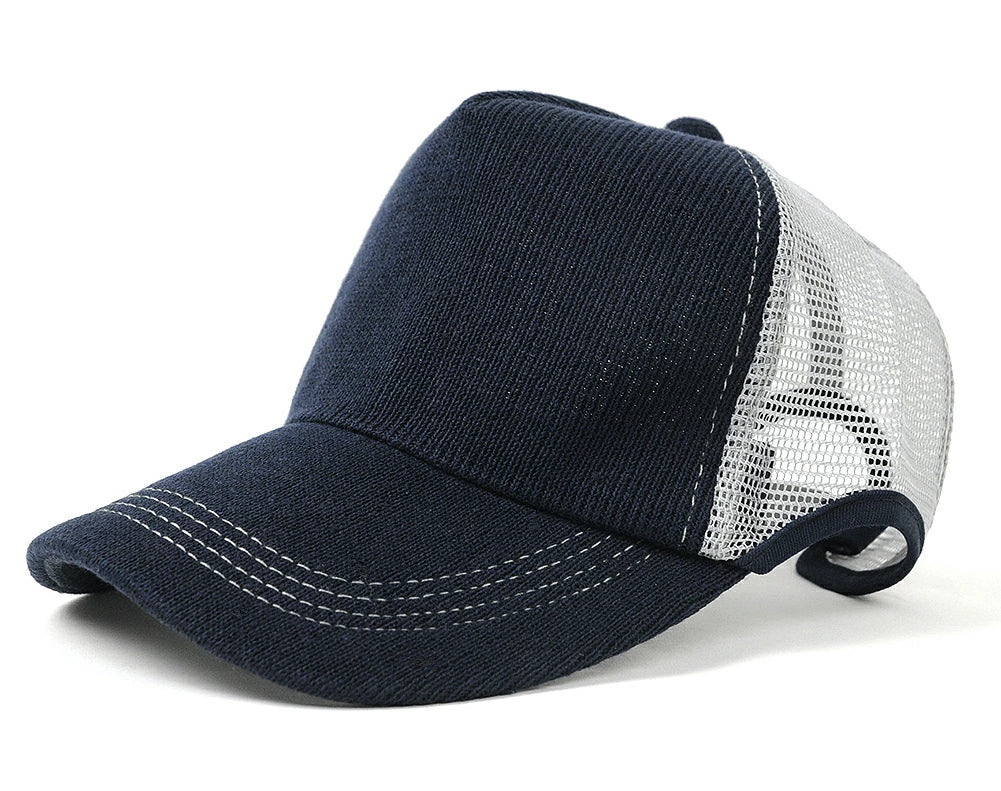 無地ヘンプMIX ラウンド キャップ BIG WATCH ネイビー グレー キャップ スポーツ CPR-19 春 夏 秋 ビッグワッチ