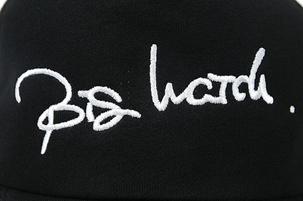 刺繍 ラウンド メッシュ キャップBIGWATCH ブラック キャップ CPR-21 春夏 UVケア ビッグワッチ