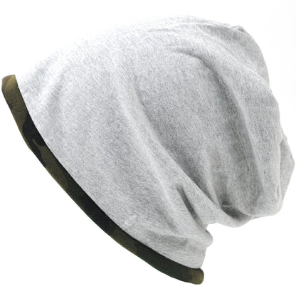 カモ柄(迷彩柄)リバーシブルBIGWATCH正規品 ビッグワッチ グリーンカモ ニットキャップ ルーズ ワッチ ビーニー ビッグサイズ CTK-01 春 秋 冬