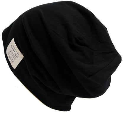 ストレッチコットンリバーシブル BIGWATCH正規品 ブラック グレー チャコール ニットキャップ ルーズ ニットワッチ CTP-01 春 秋 冬