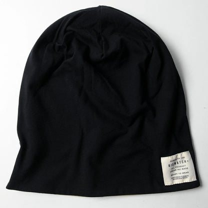 ストレッチコットンリバーシブル BIGWATCH正規品 ブラック グレー チャコール ニットキャップ ルーズ ニットワッチ CTP-01 春 秋 冬