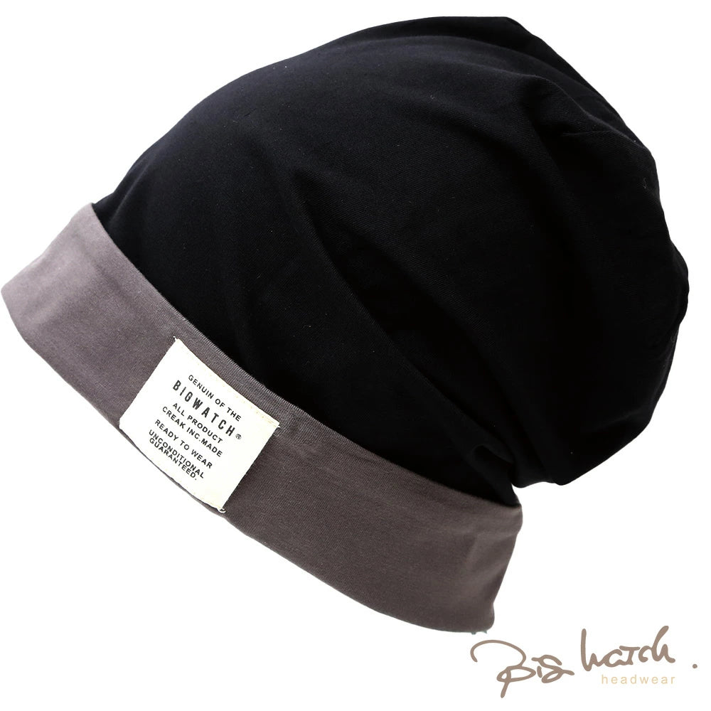 ストレッチコットンリバーシブル ビッグワッチ BIGWATCH正規品 ロング ブラック グレー 黒 CTP-01 春 秋 冬