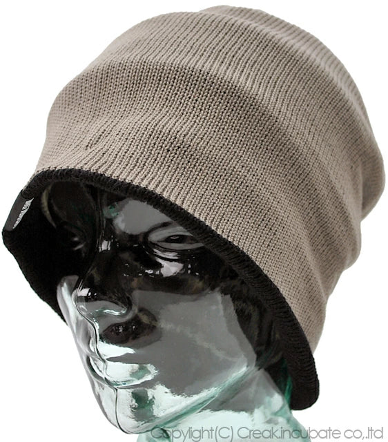 ボーダー BIGWATCH ビッグワッチ 正規品 ブラック ベージュ（黒・ベージュ） ニット帽 ニットキャップ DB-01