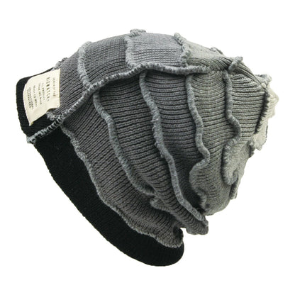 ボーダー BIGWATCH ビッグワッチ 正規品 グレーグラデーション グラデ ニット帽 ニットキャップ サイズ DB-02 春 秋 冬