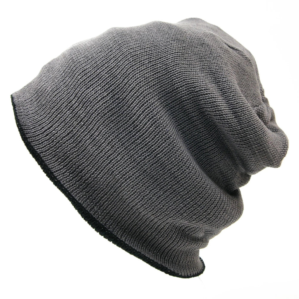 ボーダー BIGWATCH ビッグワッチ 正規品 グレーグラデーション グラデ ニット帽 ニットキャップ サイズ DB-02 春 秋 冬