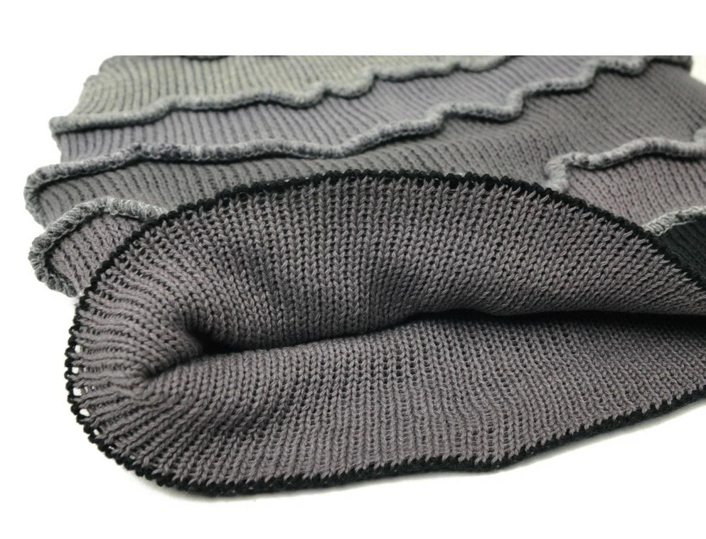 ボーダー BIGWATCH ビッグワッチ 正規品 グレーグラデーション グラデ ニット帽 ニットキャップ サイズ DB-02 春 秋 冬