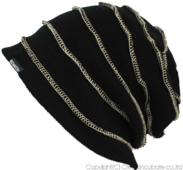 ボーダー BIGWATCH ビッグワッチ 正規品 ブラック（黒） ニット帽 ニットキャップ ニットワッチ サイズ DB-03