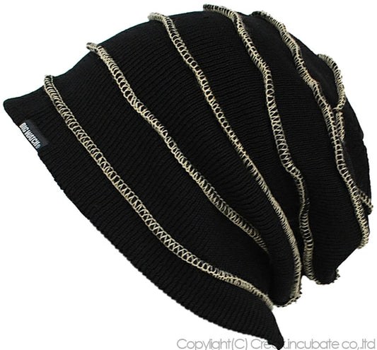 ボーダー BIGWATCH ビッグワッチ 正規品 ブラック（黒） ニット帽 ニットキャップ ニットワッチ サイズ DB-03