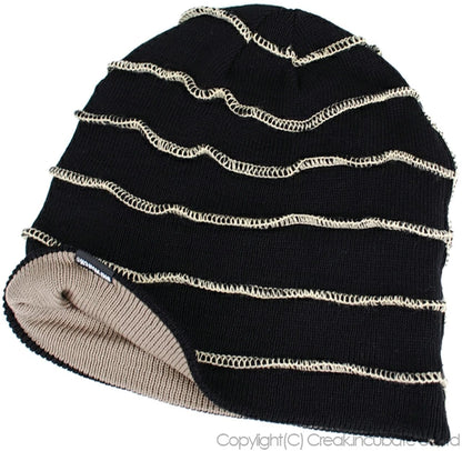 ボーダー BIGWATCH ビッグワッチ 正規品 ブラック（黒） ニット帽 ニットキャップ ニットワッチ サイズ DB-03