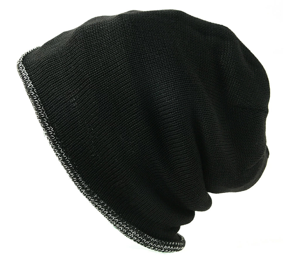 ボーダー BIGWATCH ビッグワッチ 正規品 MIXグレー ニット帽 ニットキャップ サイズ 大きめ ルーズ DB-08 春 秋 冬