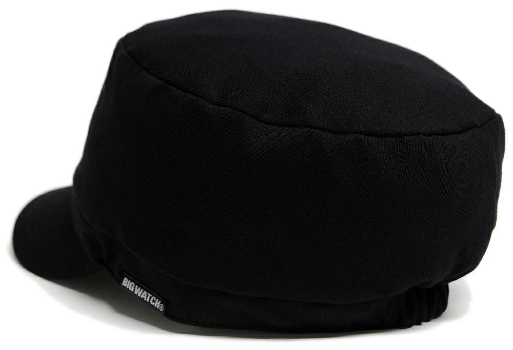 スウェット コットン ワークキャップ BIGWATCH正規品 ブラック キャスケット ビッグワッチ つば付帽子 サイズ DCP-01 春 秋 冬