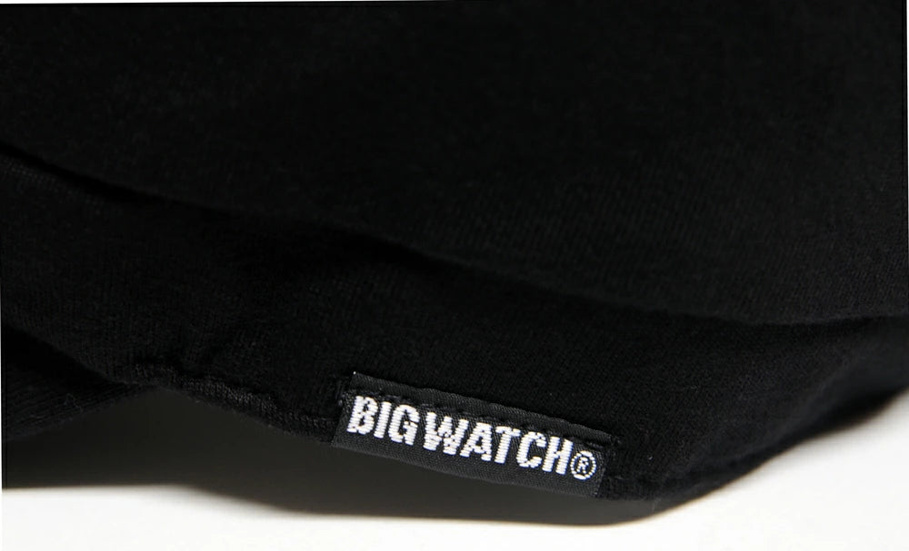 スウェット コットン ワークキャップ BIGWATCH正規品 ブラック キャスケット ビッグワッチ つば付帽子 サイズ DCP-01 春 秋 冬