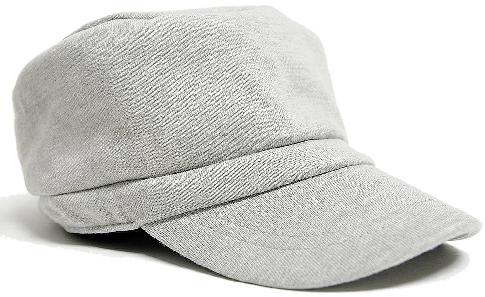 スウェット コットン ワークキャップ BIGWATCH正規品 MIXグレー キャスケット ビッグワッチ つば付帽子 サイズ DCP-04 春 秋 冬