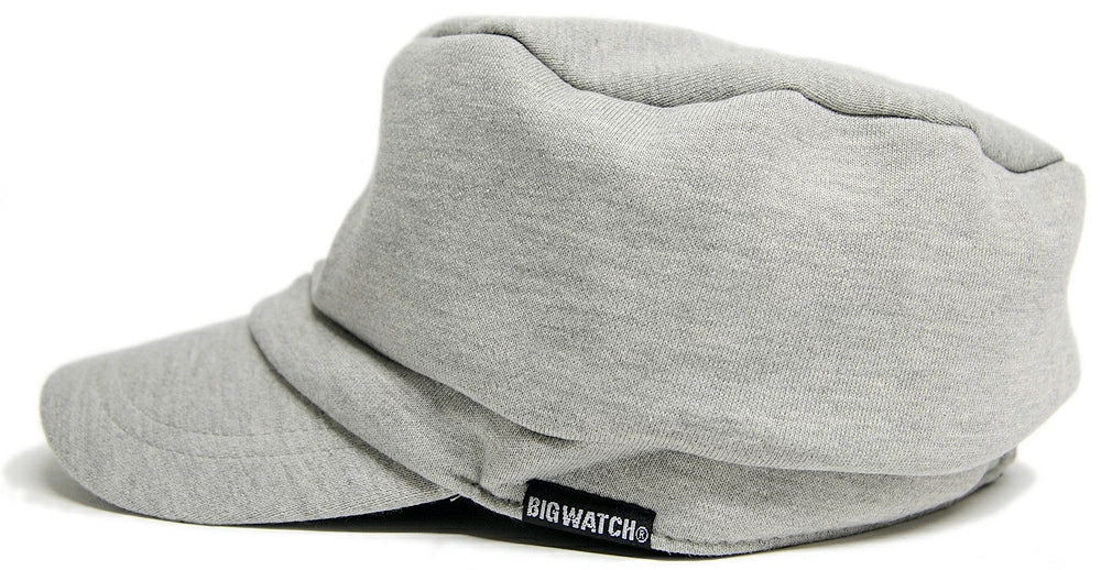 スウェット コットン ワークキャップ BIGWATCH正規品 MIXグレー キャスケット ビッグワッチ つば付帽子 サイズ DCP-04 春 秋 冬