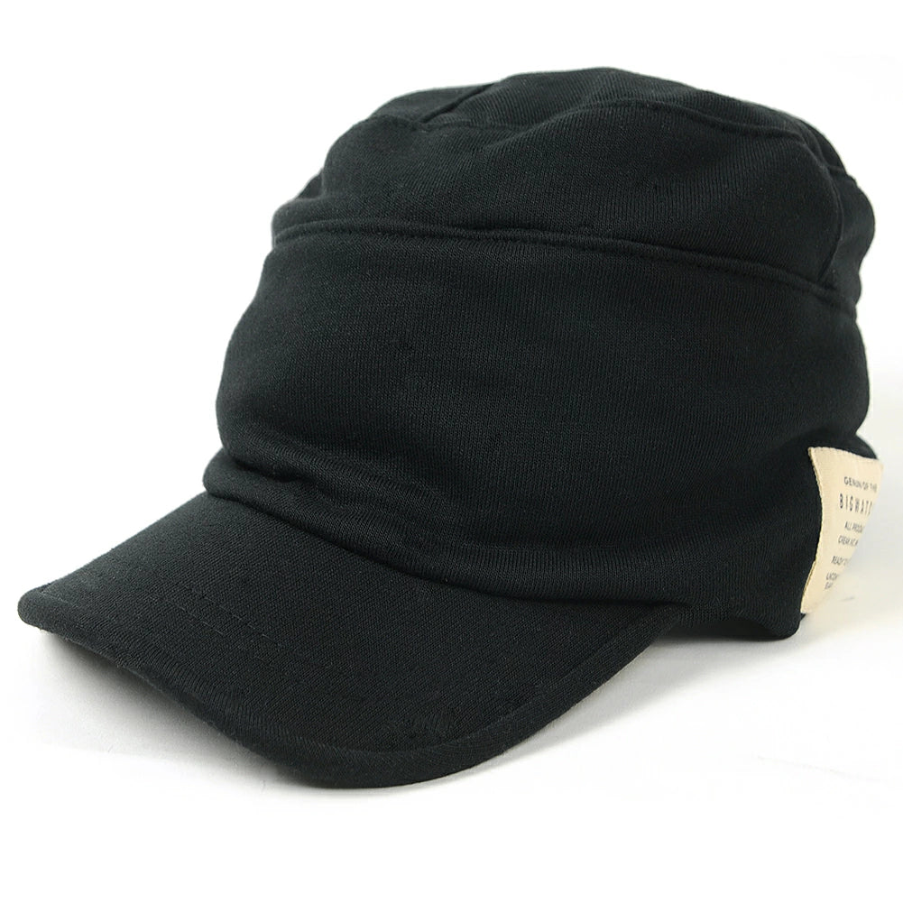 スウェット ワークキャップ BIGWATCH ブラック ビッグワッチ 大きめ DCP-10