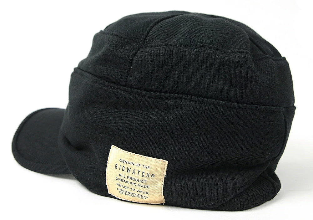 スウェット ワークキャップ BIGWATCH ブラック ビッグワッチ 大きめ DCP-10