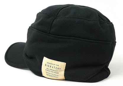 スウェット ワークキャップ BIGWATCH ブラック ビッグワッチ 大きめ DCP-10