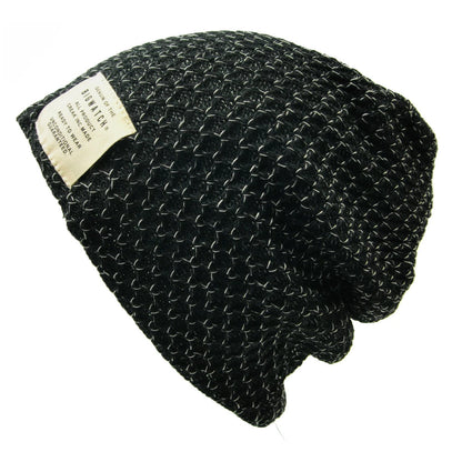 リバーシブル MIXグレー ニット帽 キャップ ビッグワッチ正規品 DM-11 大きいサイズ BIGWATCH メンズ 帽子 ニットキャップ