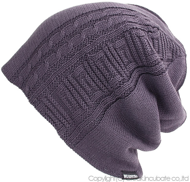 ケーブル BIGWATCH正規品 ビッグワッチ 正規品 チャコールグレー ニット帽 ニットキャップ DP-03 春 秋 冬