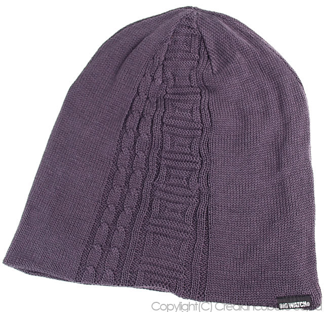 ケーブル BIGWATCH正規品 ビッグワッチ 正規品 チャコールグレー ニット帽 ニットキャップ DP-03 春 秋 冬