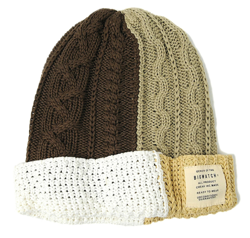 クレイジー ケーブルニット BIGWATCH正規品 ビッグワッチ 正規品 DP-05 春 秋 冬