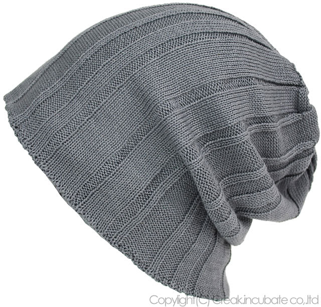 リブニット BIGWATCH ビッグワッチ 正規品 チャコール リブ編み ニット帽 ニットキャップ DP-12 春 秋 冬