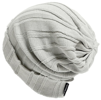 リブニット BIGWATCH ビッグワッチ 正規品 グレー リブ編み ニット帽 ニットキャップ DP-13 春 秋 冬