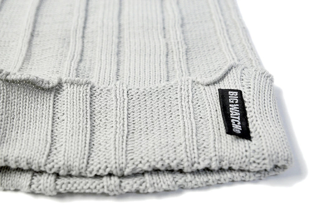 リブニット BIGWATCH ビッグワッチ 正規品 グレー リブ編み ニット帽 ニットキャップ DP-13 春 秋 冬