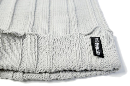 リブニット BIGWATCH ビッグワッチ 正規品 グレー リブ編み ニット帽 ニットキャップ DP-13 春 秋 冬