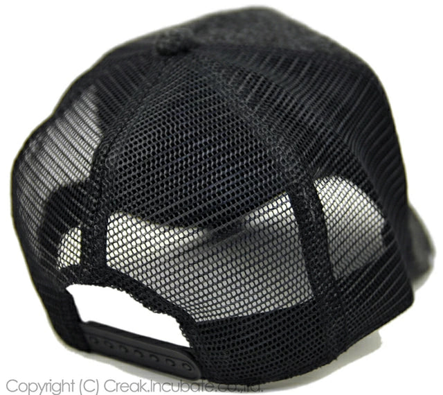 フランネル メッシュキャップ BIGWATCH正規品 チャコールグレー ブラック 帽子 キャップ ビッグワッチ 春 秋 冬