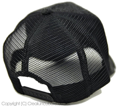 フランネル メッシュキャップ BIGWATCH正規品 チャコールグレー ブラック 帽子 キャップ ビッグワッチ 春 秋 冬