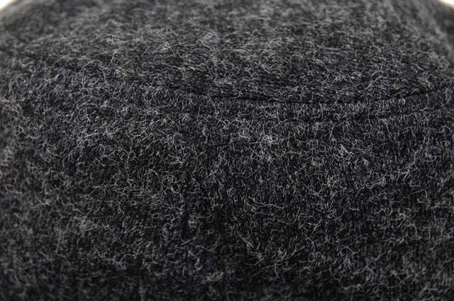 フランネルハットBIGWATCH正規品 チャコールグレー ウール ビッグサイズ ビッグワッチ FHA-02 春 夏 秋 UVケア バケットハット