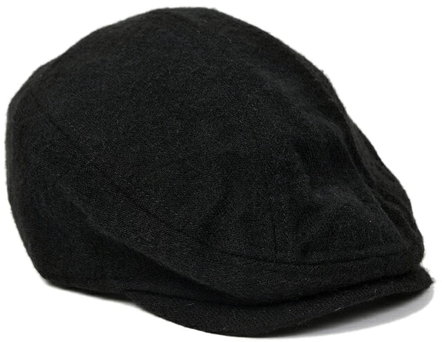 フランネル ハンチング BIGWATCH正規品 ブラック 黒 FHN-01 春 秋 冬