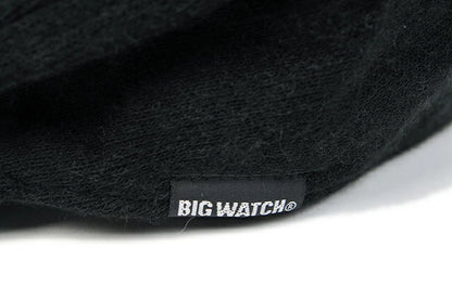 フランネル ハンチング BIGWATCH正規品 ブラック 黒 FHN-01 春 秋 冬