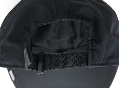 ウォータープルーフ（撥水加工）フィッシング キャップ BIGWATCH ブラック ローキャップ ビッグサイズ 釣り FI-02 春夏