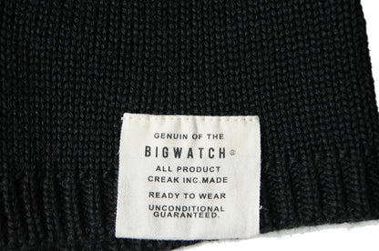 ウール フードウォーマー ブラック フード付きネックウォーマー マフラー スヌード スノボー スキー アウトドア FNW-04 秋冬