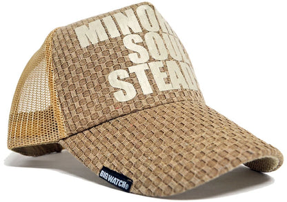 カーボンキャップ BIGWATCH正規品 ブラウン ベージュ メッシュキャップ ビッグサイズ ビッグワッチ GCP-02 春 夏 秋 UVケア