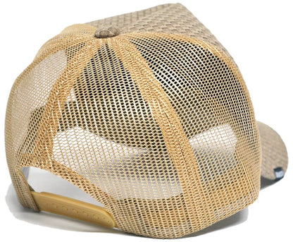 カーボンキャップ BIGWATCH正規品 ブラウン ベージュ メッシュキャップ ビッグサイズ ビッグワッチ GCP-02 春 夏 秋 UVケア