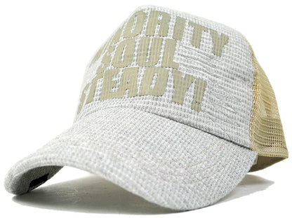 サーマル キャップ BIGWATCH正規品 グレー ベージュ メッシュキャップ ビッグサイズ ビッグワッチ ダメージ加工無し GCP-04 春 夏 秋 UVケア