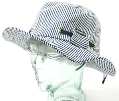 ヒッコリー ハットBIGWATCH正規品 ビッグワッチ ハット HA-10 春 夏 秋 UVケア バケットハット