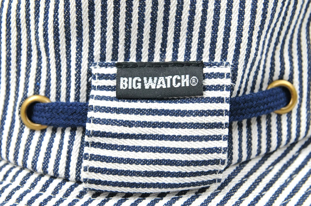 ヒッコリー ハットBIGWATCH正規品 ビッグワッチ ハット HA-10 春 夏 秋 UVケア バケットハット