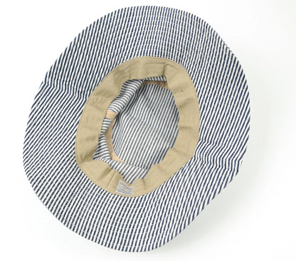 ヒッコリー ハットBIGWATCH正規品 ビッグワッチ ハット HA-10 春 夏 秋 UVケア バケットハット