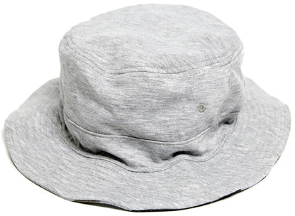 カモ柄 スウェット サファリ ハット MIXグレーカモ 迷彩柄 サファリ バケットハット ビッグワッチ HA-19 春夏