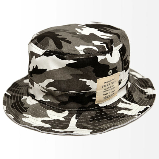 スウェット ハット BIGWATCH正規品 MIXグレー サファリ ワイヤー フェスハット ビッグワッチ HA-22 春 夏 秋 UVケア バケットハット